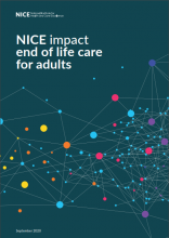 NICE impact end of life care for adults